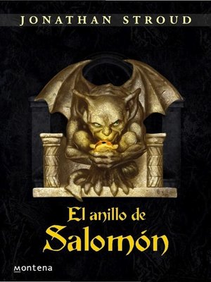 cover image of El anillo de Salomón